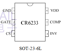 启达，CR6233